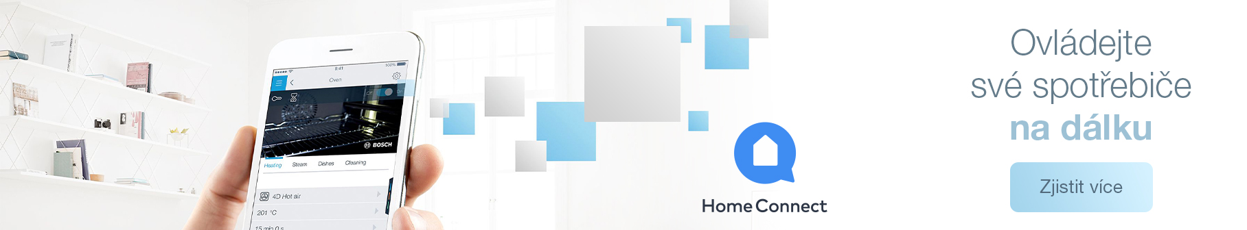 Bosch - Home Connect - Ovládejte své spotřebiče na dálku